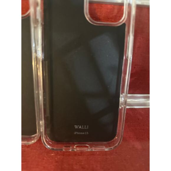 Lot of 5 Wali I Phone 15 New Unused Cases Credit Card Holder Finger Loop - Picture 3 of 16